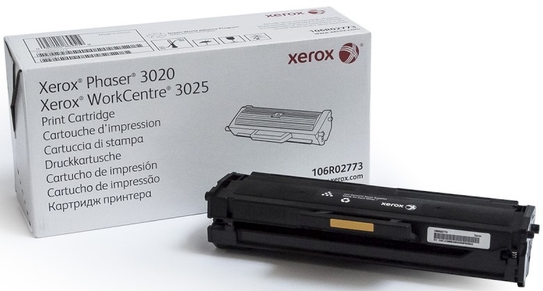 Заправка лазерного картриджа Xerox Phaser 3020 / WC 3025 (106R02773)