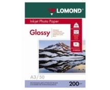 Бумага LOMOND (A3, 200гр, 50л) глянцевая, 1стор. <0102024>