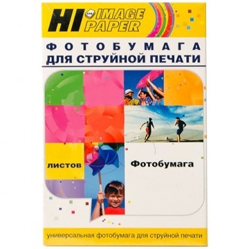 Фотобумага Hi-Image Paper самоклеящаяся, глянцевая односторонняя, A4, 130 г/м2, 5 л. (Hi-Image)