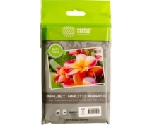 Фотобумага Cactus CS-GA618050ED A6/180г/м2/50л./белый глянцевое для струйной печати