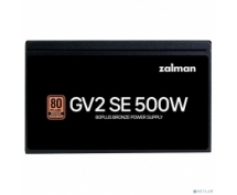 Блок питания  500Вт Zalman ZM500-GV2SE <ATX 2.52, 120мм, 80+ Bronze>