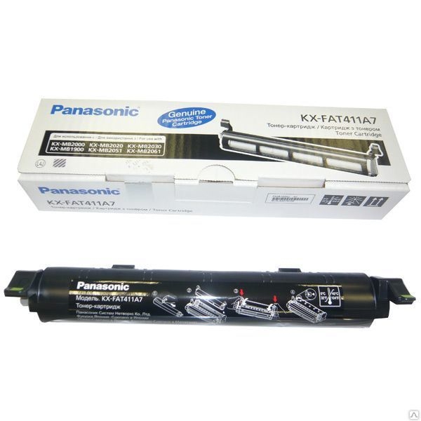 Заправка лазерного монохромного картриджа Panasonic KX-FAT411A7