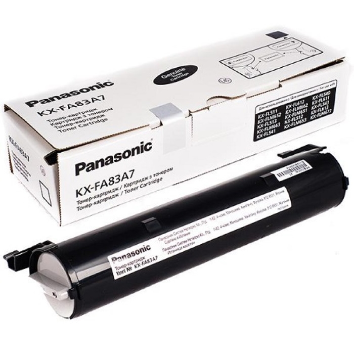 Заправка лазерного монохромного картриджа Panasonic KX-FA83A7