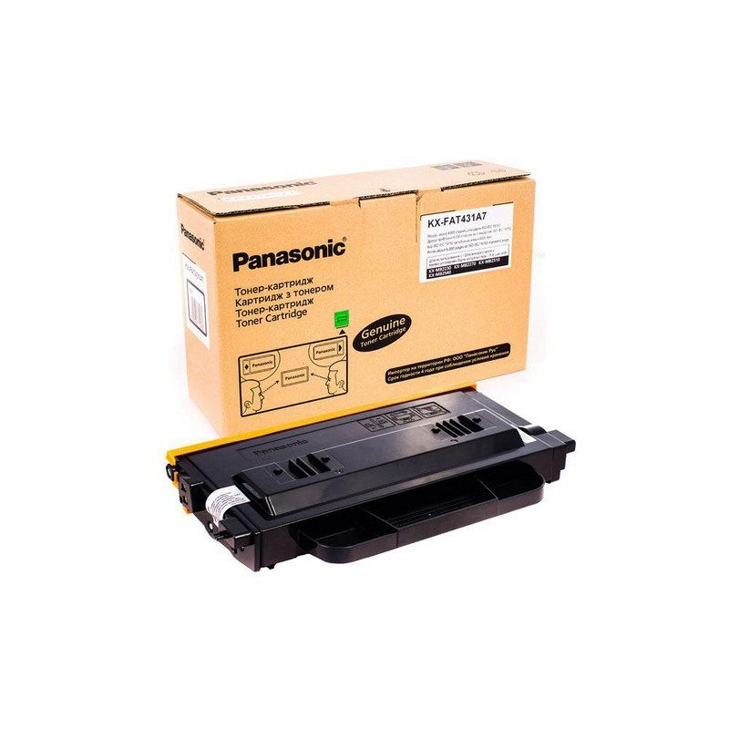 Заправка лазерного монохромного картриджа Panasonic KX-FAT431A7 (6K)