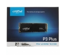 Накопитель SSD 2TB Crucial P3 Plus (CT2000P3PSSD8) <M.2 2280, NVMe, PCI-Ex4 4.0>