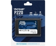 Накопитель SSD 2TB Patriot P220 (P220S2TB25) <2.5", 7мм, SATA3>