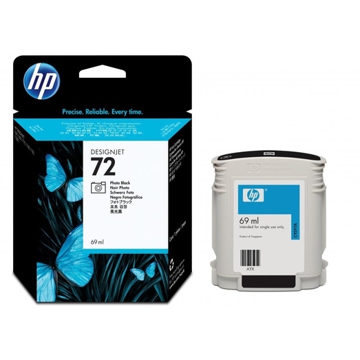 Заправка струйного картриджа HP №72 Photo Bk 69ml