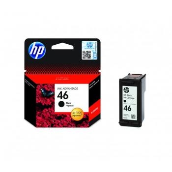 Заправка струйного картриджа HP №46 Bk