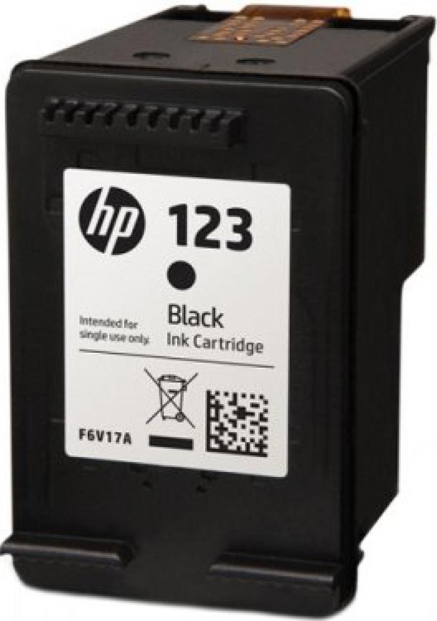 Заправка струйного картриджа HP №123 Bk