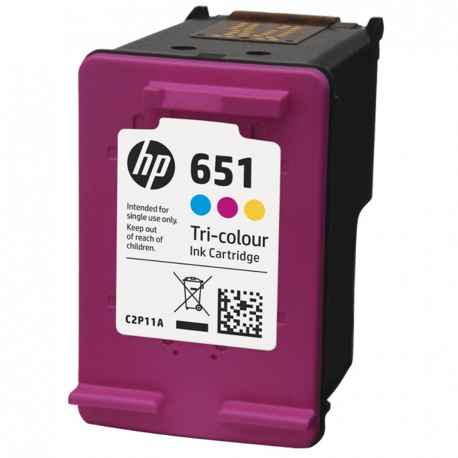 Заправка струйного картриджа HP №651 Color