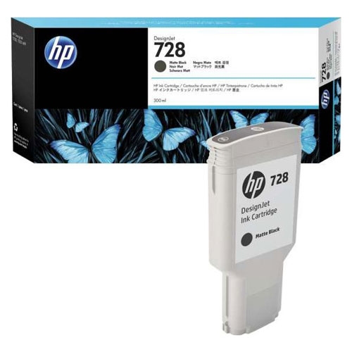 Заправка струйного картриджа HP №728 Matte Bk