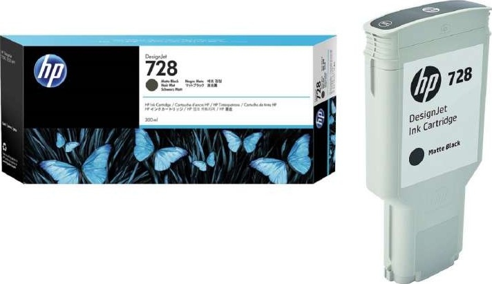 Заправка струйного картриджа HP №728 Matte Bk