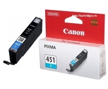 Заправка струйного картриджа Canon CLI-451C