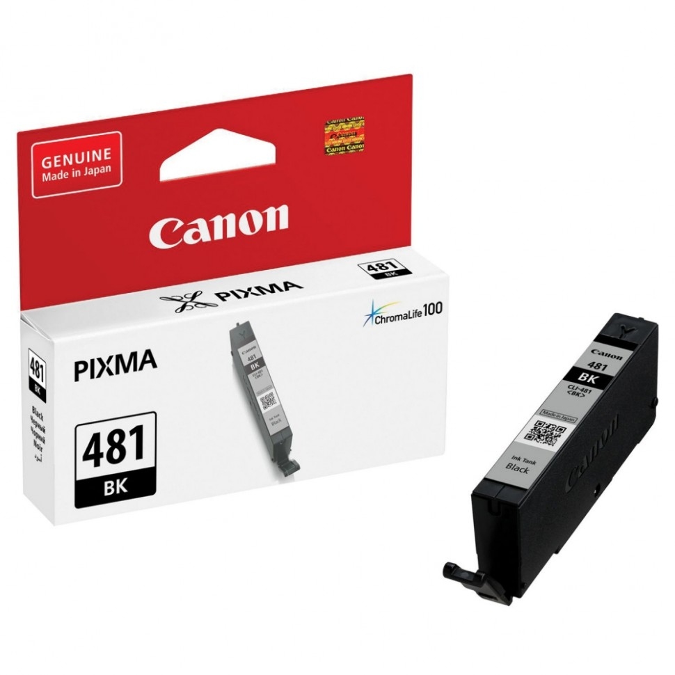 Заправка струйного картриджа Canon CLI-481Bk