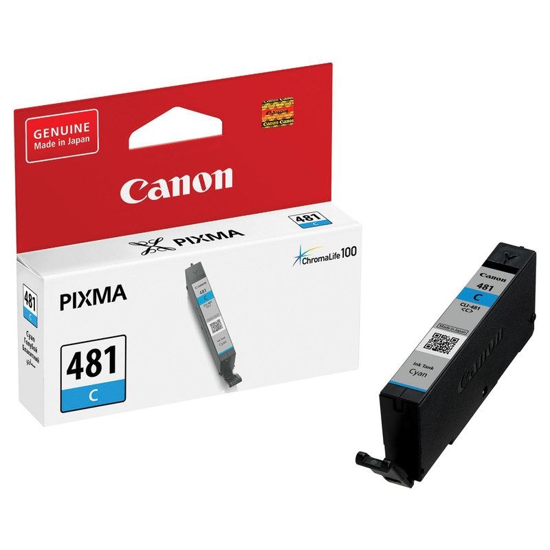 Заправка струйного картриджа Canon CLI-481C
