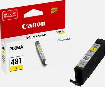 Заправка струйного картриджа Canon CLI-481Y