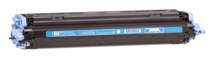 Заправка лазерного цветного картриджа HP Q6001A 124A С без чипа*
