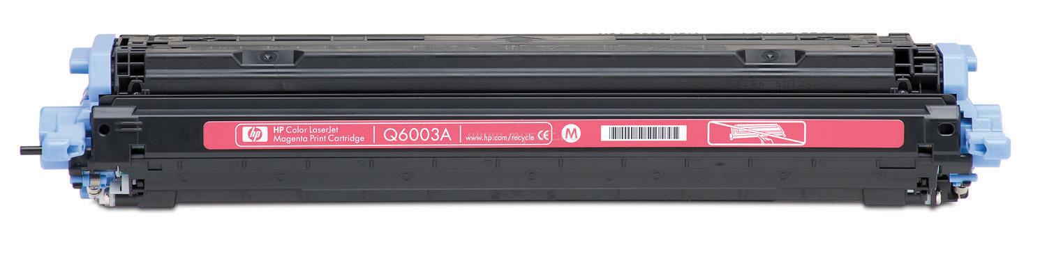 Заправка лазерного цветного картриджа HP Q6003A 124A М без чипа*
