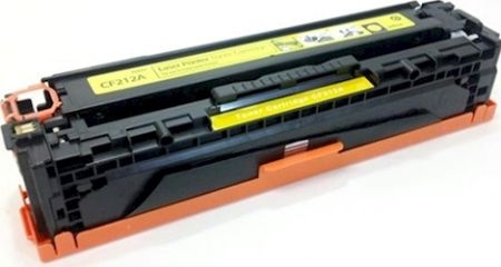 Заправка лазерного цветного картриджа HP CF212A 131A Y без чипа*