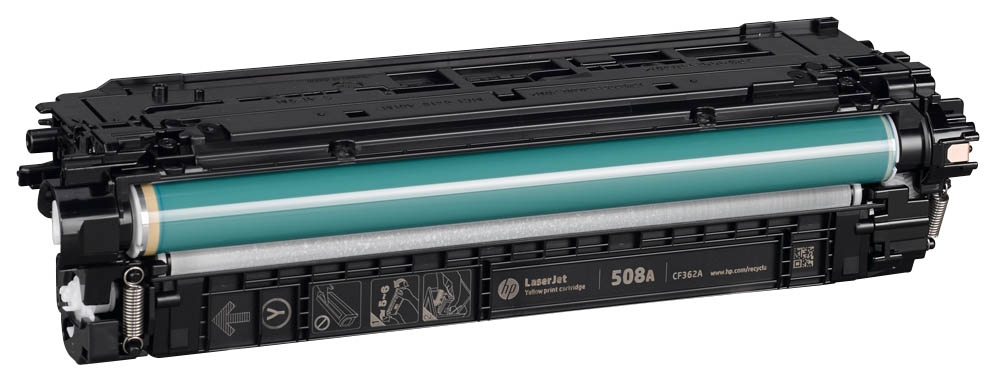 Заправка лазерного цветного картриджа HP CF362A 508A Y без чипа*