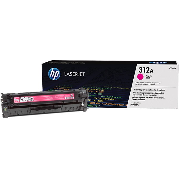 Заправка лазерного цветного картриджа HP CF383A 312A М без чипа*