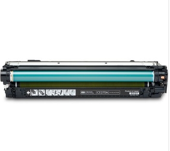 Заправка лазерного цветного картриджа HP CE270A 650A Bk без чипа*