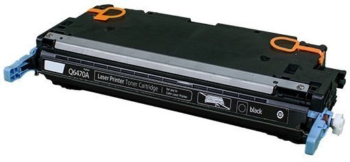 Заправка лазерного цветного картриджа HP Q6470A 501A Bk без чипа*