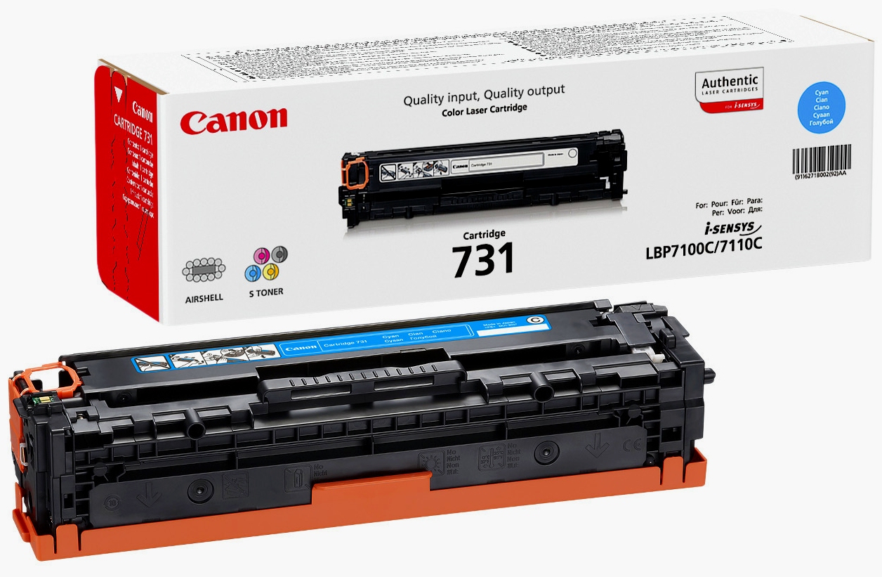 Заправка лазерного картриджа Cartridge 731C без чипа*