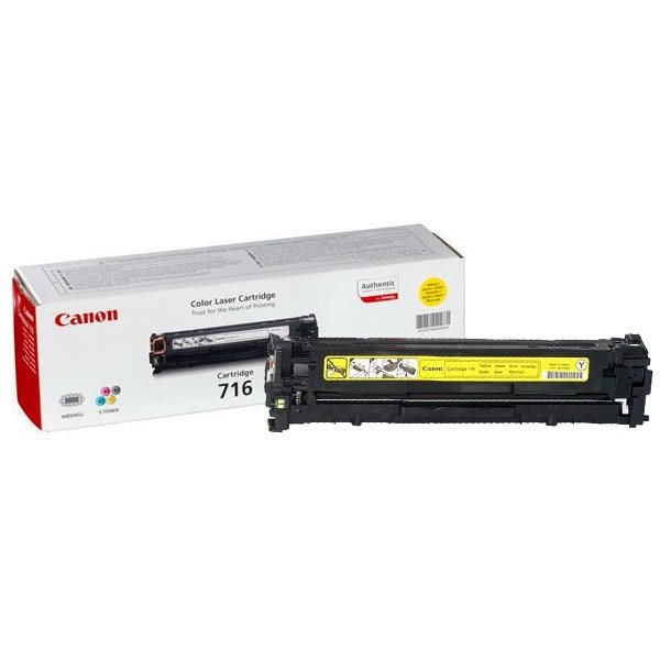Заправка лазерного картриджа Cartridge 716Y без чипа*
