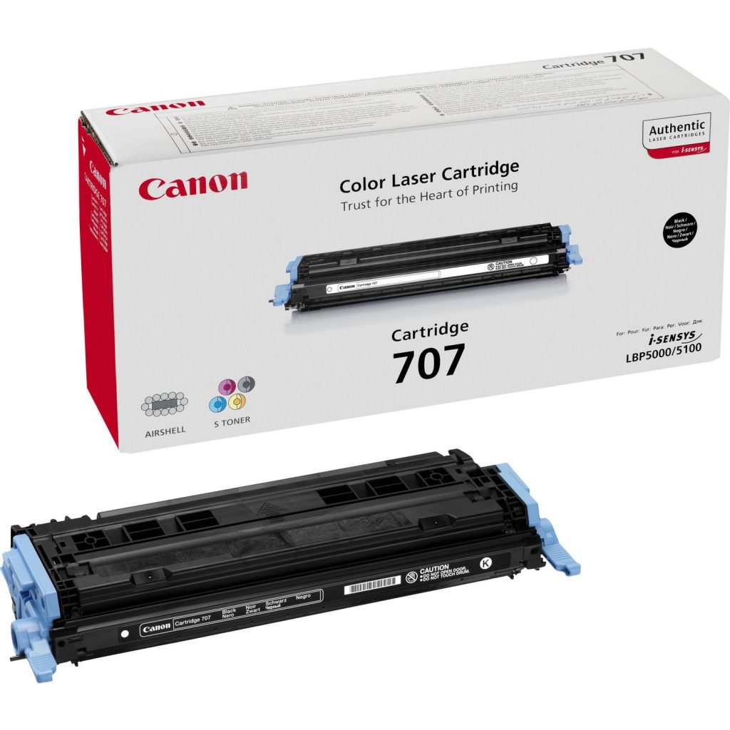 Заправка лазерного картриджа Cartridge 707Bk без чипа*