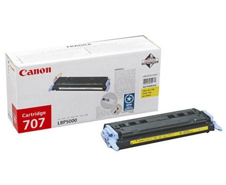 Заправка лазерного картриджа Cartridge 707Y без чипа*