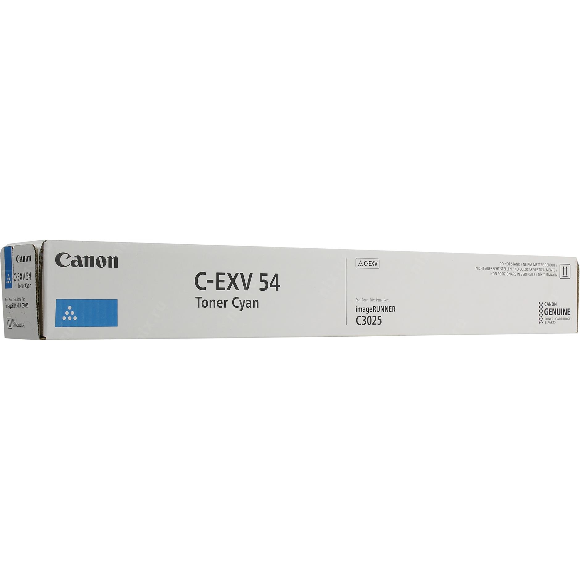Заправка лазерного картриджа Cartridge C-EXV 54 Cyan без чипа*