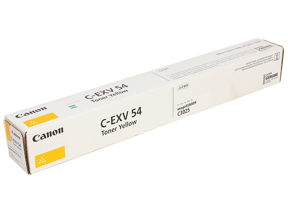 Заправка лазерного картриджа Cartridge C-EXV 54 Yellow без чипа*