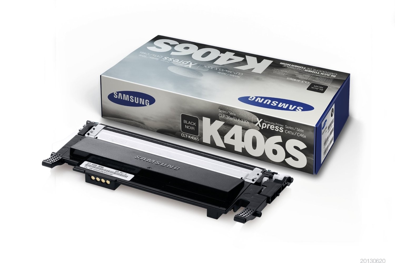 Заправка лазерного цветного картриджа Samsung CLT-K406S без чипа*