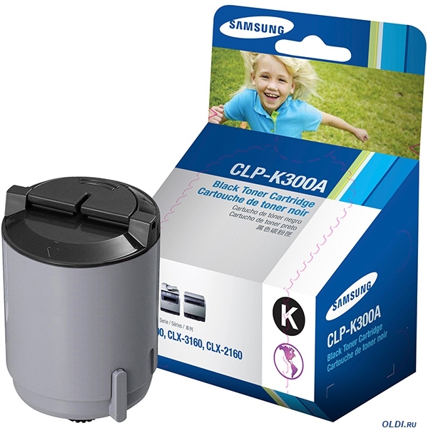 Заправка лазерного цветного картриджа Samsung CLP-K300A без чипа*
