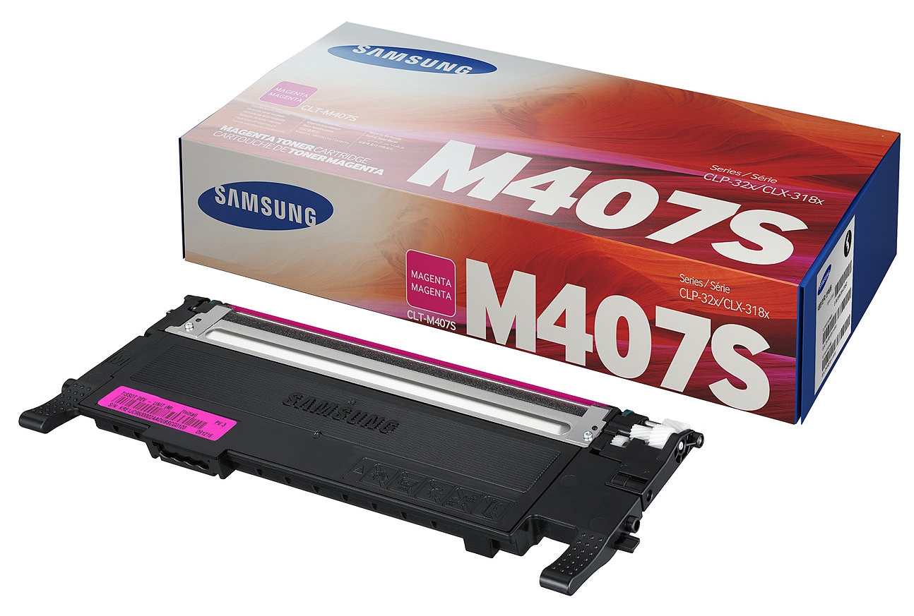 Заправка лазерного цветного картриджа Samsung CLT-M407S без чипа*