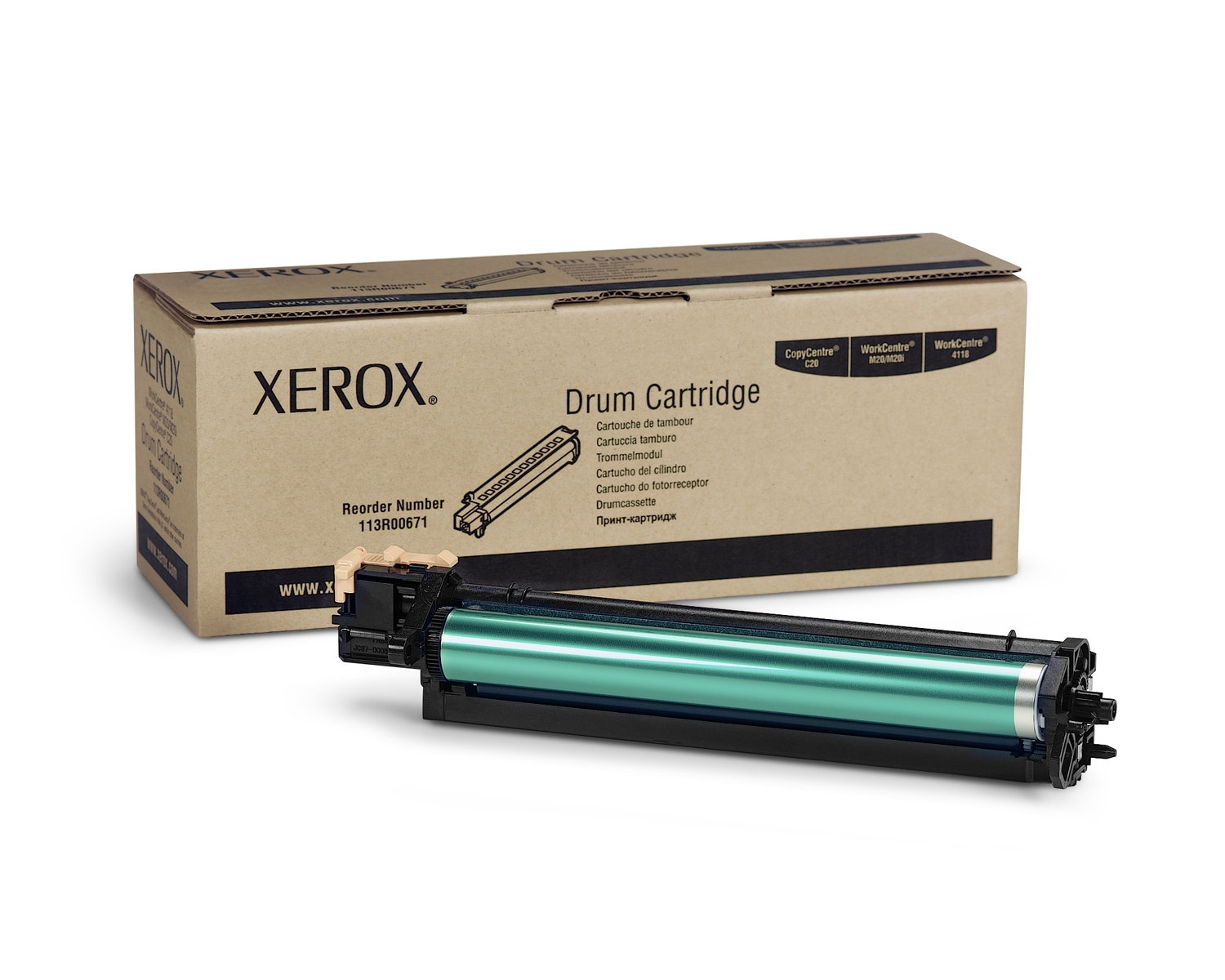 Восстановление драм-картриджа ( Фотобарабана ) Xerox WC 4118 / M20 (113R00671)