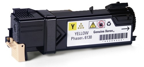 Заправка лазерного цветного картриджа Xerox Phaser 6130 (106R01284) Желтый без чипа*