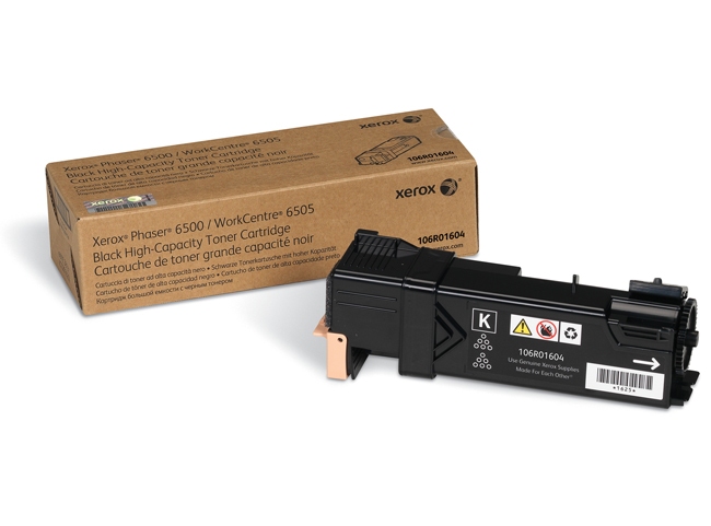 Заправка лазерного цветного картриджа Xerox Phaser 6500 / WC 6505 (106R01604) Черный без чипа*