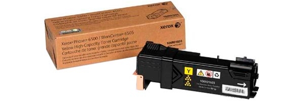 Заправка лазерного цветного картриджа Xerox Phaser 6500 / WC 6505 (106R01603) Желтый без чипа*