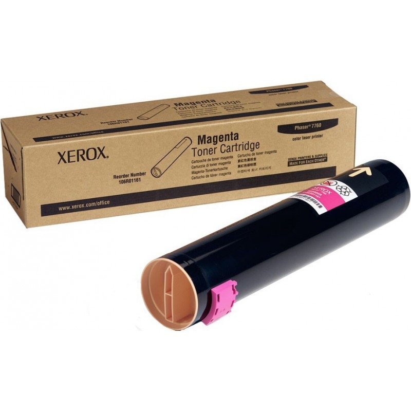 Заправка лазерного цветного картриджа Xerox Phaser 7760 (106R01161) Пурпурный без чипа*