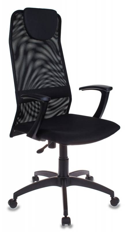 Кресло руководителя Бюрократ KB-8/BLACK (черный)
