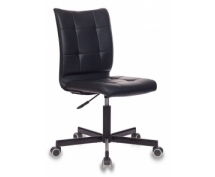 Кресло Бюрократ CH-330M/BLACK без подлокотников (черный)