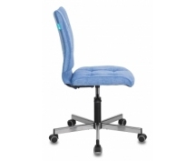 Кресло Бюрократ CH-330M/VELV86 без подлокотников (голубой)