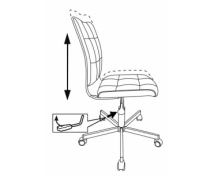 Кресло Бюрократ CH-330M/STICK-PINK без подлокотников (малиновый)