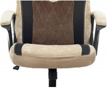 Кресло игровое Бюрократ VIKING 6 KNIGHT (коричнево-бежевый)