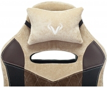 Кресло игровое Бюрократ VIKING 6 KNIGHT (коричнево-бежевый)