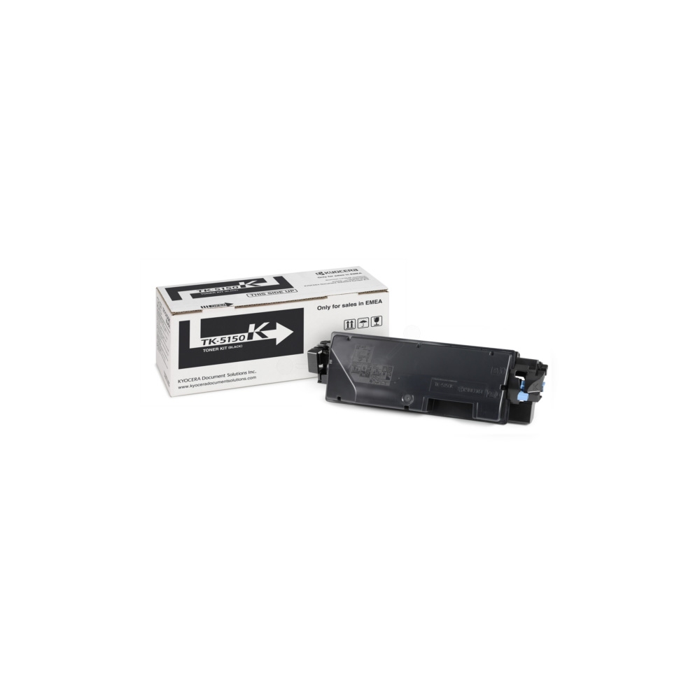 Заправка лазерного цветного картриджа Kyocera TK-5150K без чипа