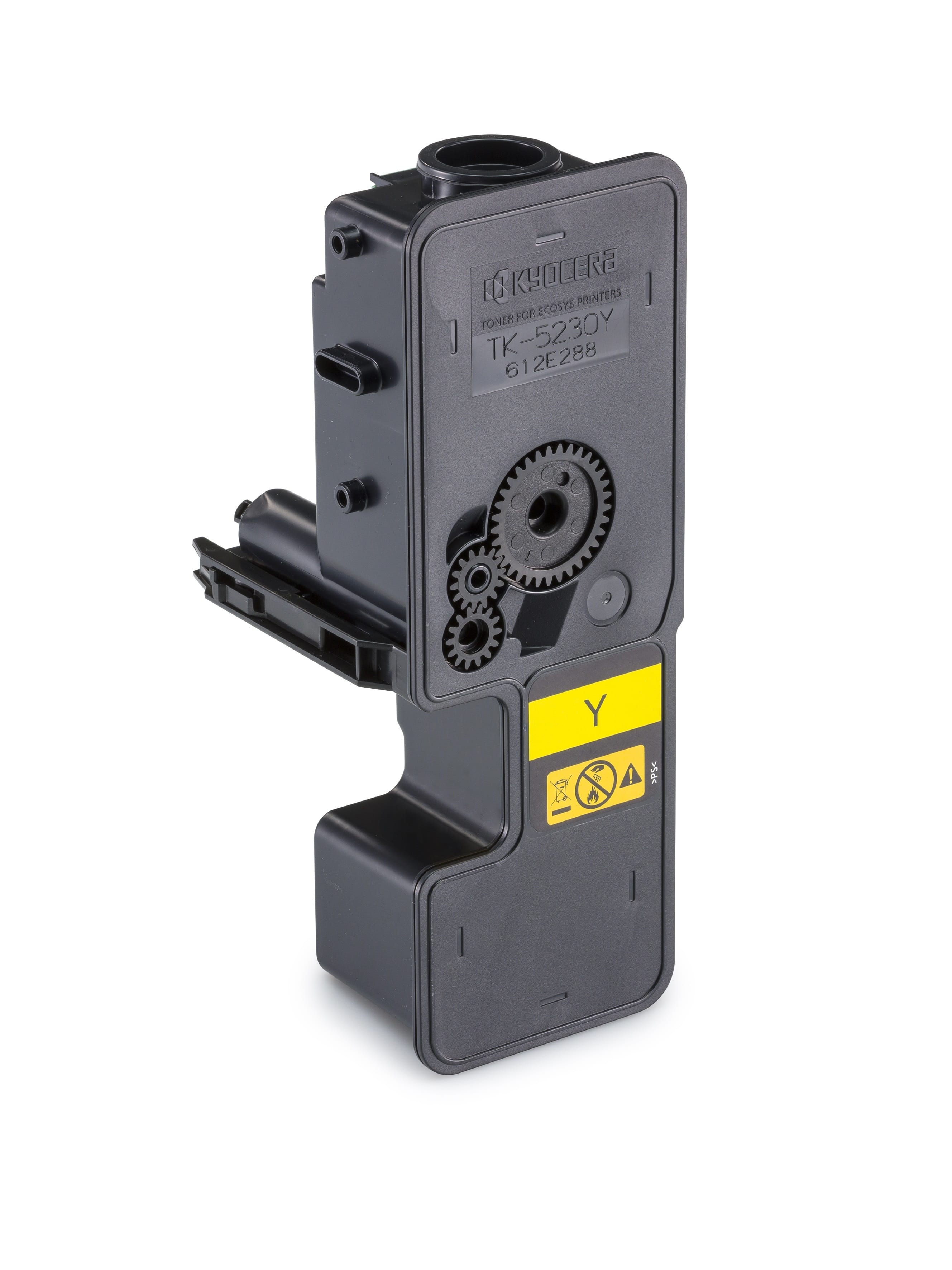 Заправка лазерного цветного картриджа Kyocera TK-5230Y без чипа