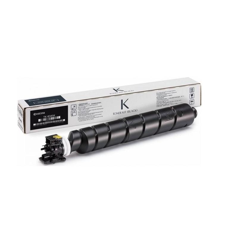 Заправка лазерного цветного картриджа Kyocera TK-8345K без чипа